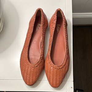 Boden pink Woven Women's Loafers